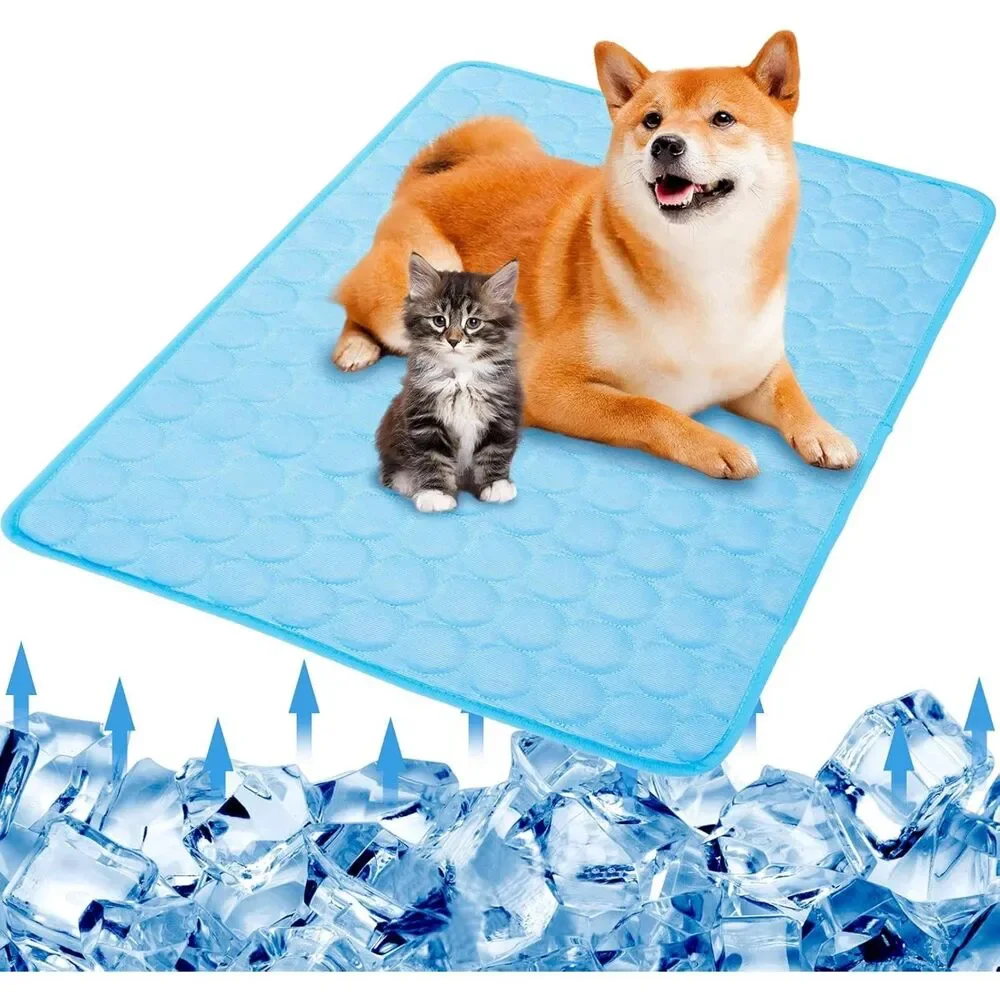 Pet Cooling Mat dog Non-Toxic Liquid Gel Pad 34.6